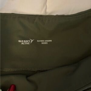 Old Navy Active Olive Leggings